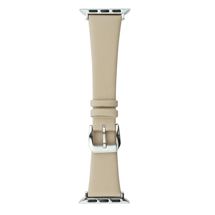 絲質皮革錶帶，適用於 Apple Watch Series 8&7 41mm / SE 2&6&SE&5&4 40mm，適用於 Apple Watch Ultra 49mm / Series 8&7 45mm / SE 2&6&SE&5&4 44mm