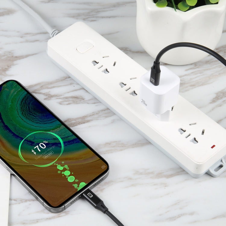 20W PD USB-C/Type-C 介面快充充電器，規格：歐盟插頭，歐盟插頭
