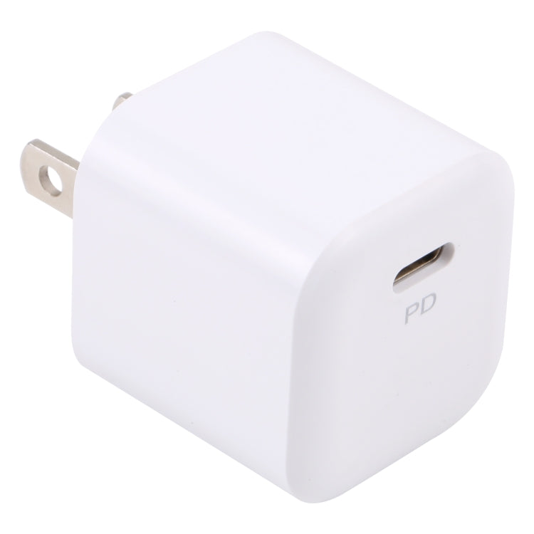 20W PD USB-C/Type-C 介面快充充電器，規格：美國插頭，美國插頭