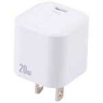 20W PD USB-C/Type-C 介面快充充電器，規格：美國插頭，美國插頭