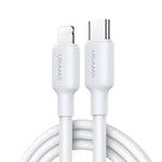 USAMS US-SJ610 U84 PD20W USB-C / Type-C 轉 8 Pin 充電數據線，PD20W 8 Pin 1m