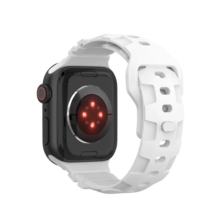運動矽膠錶帶，適用於 Apple Watch Series 8&7 41mm，適用於 Apple Watch Series 8&7 45mm