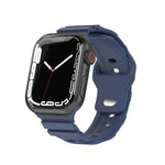 運動矽膠錶帶，適用於 Apple Watch Series 8&7 41mm，適用於 Apple Watch Series 8&7 45mm