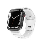 運動矽膠錶帶，適用於 Apple Watch Series 8&7 41mm，適用於 Apple Watch Series 8&7 45mm