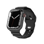 運動矽膠錶帶，適用於 Apple Watch Series 8&7 41mm，適用於 Apple Watch Series 8&7 45mm