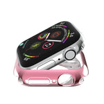 鍍膜 TPU 圓孔鏤空保護殼，適用於 Apple Watch Series 3 & 2 & 1 38mm，適用於 Apple Watch Series 6 / 5 / 4 / SE 2025 / 2023 / 2022 44mm