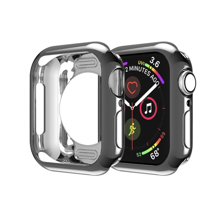 鍍膜 TPU 圓孔鏤空保護殼，適用於 Apple Watch Series 3 & 2 & 1 38mm，適用於 Apple Watch Series 6 / 5 / 4 / SE 2025 / 2023 / 2022 44mm