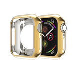 鍍膜 TPU 圓孔鏤空保護殼，適用於 Apple Watch Series 3 & 2 & 1 38mm，適用於 Apple Watch Series 6 / 5 / 4 / SE 2025 / 2023 / 2022 44mm