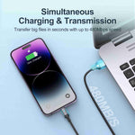 JOYROOM S-UL012A10 非凡系列 2.4A USB-A 轉 8 Pin 快充數據線，20W 8 Pin，1.2米