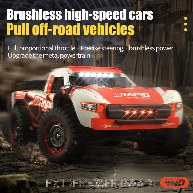 JJR/C Q130 全比例無刷四驅高速皮卡遙控車