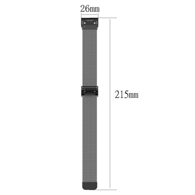Milanese Replacement Wrist Strap Watchband, For Garmin Fenix 5X, For Garmin Fenix 5S
