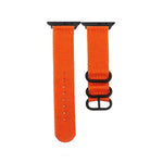 黑扣帆布錶帶，適用於 Apple Watch Series 8&7 41mm，適用於 Apple Watch Series 8&7 45mm