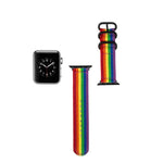 黑扣帆布錶帶，適用於 Apple Watch Series 8&7 41mm，適用於 Apple Watch Series 8&7 45mm