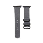 黑扣帆布錶帶，適用於 Apple Watch Series 8&7 41mm，適用於 Apple Watch Series 8&7 45mm