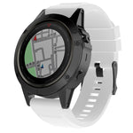For Garmin Fenix 5X (26mm) Fenix3 / Fenix3 HR Silicone Replacement Wrist Strap Watchband