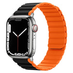 智慧磁吸矽膠錶帶，適用 Apple Watch Series 8&7 41mm，適用 Apple Watch Series 8&7 45mm