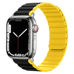 智慧磁吸矽膠錶帶，適用 Apple Watch Series 8&7 41mm，適用 Apple Watch Series 8&7 45mm