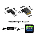 65W 直流輸入轉 USB-C / Type-C PD 電源轉接器，7.9x0.9毫米、7.4x0.6毫米，適用 Lenovo 方形接口，6.5x1.4毫米、6.3x3.0毫米、5.5x2.5毫米、5.5x2.1毫米、5.5x1.7毫米、5.5x1.0毫米、4.8x1.7毫米、4.0x1.7毫米、4.0x13.5毫米、4.5x0.6毫米、3.5x1.35毫米、2.5x0.7毫米、6.0x3.7毫米、3.0x1.1毫米