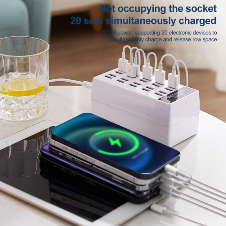 20 埠桌面 USB 充電站 HUB