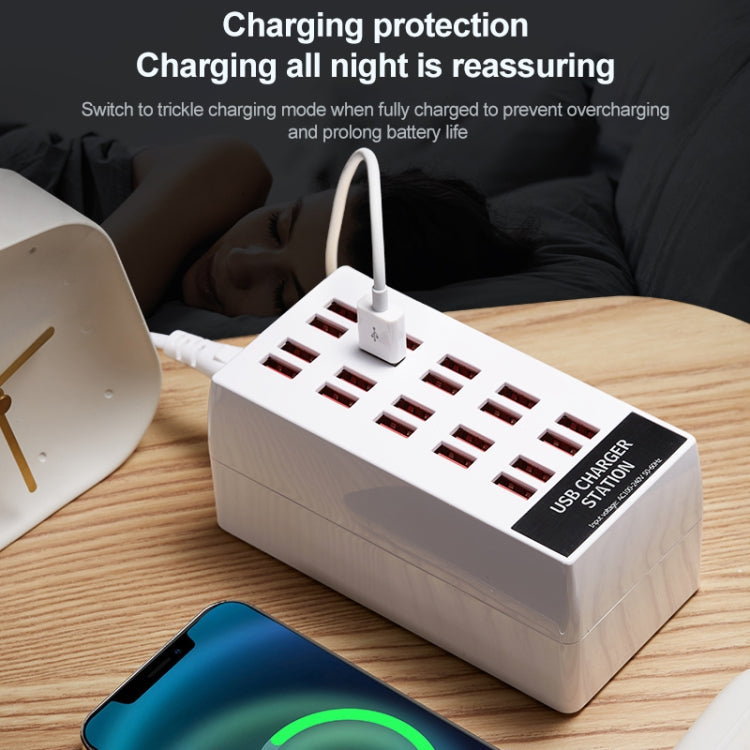 20 埠桌面 USB 充電站 HUB