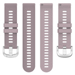 18mm Solid Color Silicone Watch Band, For Garmin Forerunner 265S
