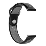 Two-colors Replacement Wrist Strap Watchband, For Garmin Fenix Chronos, For Garmin Vivoactive3
