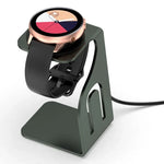 鋁合金金屬手錶充電座（不含充電器），適用於 Samsung Galaxy Watch4 / Watch3 / Active2 / Active，Samsung Galaxy Watch5 / Watch5 Pro，Google Pixel Watch