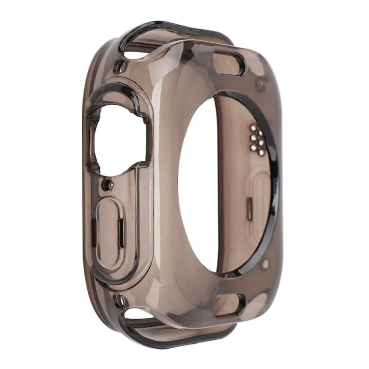 冰川果凍透明 TPU 殼錶帶，適用 Apple Watch Ultra 3 / 2 / 1 49mm