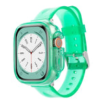 冰川果凍透明 TPU 殼錶帶，適用 Apple Watch Ultra 3 / 2 / 1 49mm
