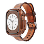 冰川果凍透明 TPU 殼錶帶，適用 Apple Watch Ultra 3 / 2 / 1 49mm