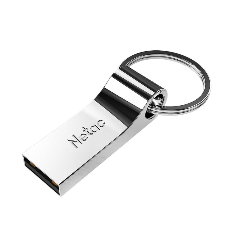 Netac U275 64GB USB 2.0安全加密鋁合金隨身碟, 64GB