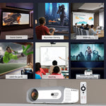 MECOOL KP1 1920x1080P 700 ANSI 流明便攜迷你 LCD 智能投影機，KP1