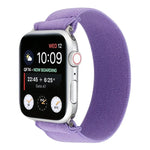 Elastic Nylon Braid Watch Band, For Apple Watch Series 8&7 45mm, For Apple Watch Series 8&7 41mm