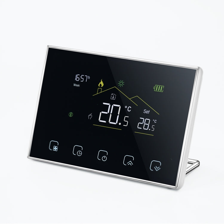 BHT-8000RF-VA-GBCW 無線智能 LED 螢幕恆溫器，含 WiFi，規格：電熱 / 鍋爐加熱，電熱，加熱鍋爐，鍋爐加熱，水加熱，水力發電加熱，水鍋爐加熱