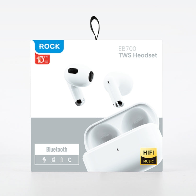 ROCK EB700 TWS 藍牙5.3 HiFi音樂耳機，EB700