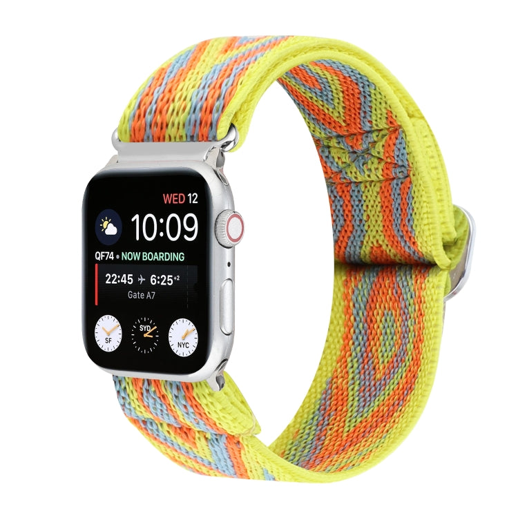 扣式彈性尼龍錶帶，適用於 Apple Watch Series 8&7 45mm，適用於 Apple Watch Series 8&7 41mm