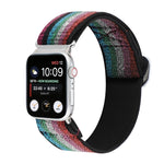 扣式彈性尼龍錶帶，適用於 Apple Watch Series 8&7 45mm，適用於 Apple Watch Series 8&7 41mm