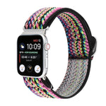 扣式彈性尼龍錶帶，適用於 Apple Watch Series 8&7 45mm，適用於 Apple Watch Series 8&7 41mm