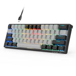 AULA F3261 Type-C 有線熱插拔 61鍵 RGB 機械鍵盤