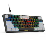 AULA F3261 Type-C 有線熱插拔 61鍵 RGB 機械鍵盤