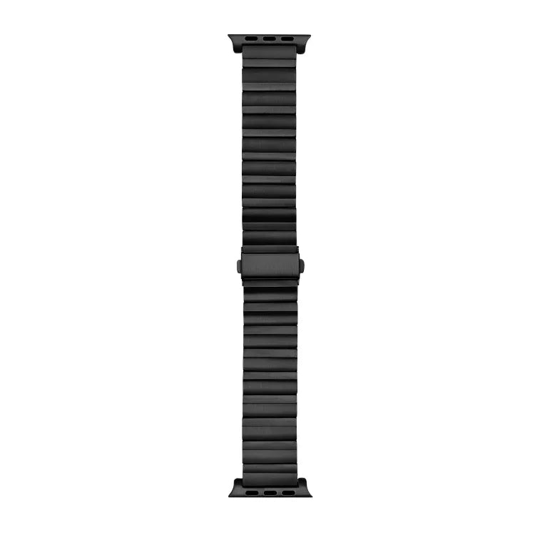 平扣鈦合金錶帶，適用於 Apple Watch Ultra 49mm / Series 8&7 45mm / SE 2&6&SE&5&4 44mm / 3&2&1 42mm，適用於 Apple Watch Series 8&7 41mm / SE 2&6&SE&5&4 40mm / 3&2&1 38mm