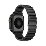 平扣鈦合金錶帶，適用於 Apple Watch Ultra 49mm / Series 8&7 45mm / SE 2&6&SE&5&4 44mm / 3&2&1 42mm，適用於 Apple Watch Series 8&7 41mm / SE 2&6&SE&5&4 40mm / 3&2&1 38mm