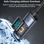JOYROOM S-CL020A16 20W USB-C / Type-C 轉 8 Pin 數字顯示快充數據線，Type-C 轉 8 Pin