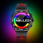 CT18 1.43 吋 AMOLED 螢幕智慧手錶，支援藍牙通話／血氧檢測