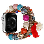 珠子大象吊墜錶帶，適用於 Apple Watch 2 42 mm，適用於 Apple Watch 2 38mm，適用於 Apple Watch 42mm，適用於 Apple Watch 38mm