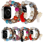 珠子大象吊墜錶帶，適用於 Apple Watch 2 42 mm，適用於 Apple Watch 2 38mm，適用於 Apple Watch 42mm，適用於 Apple Watch 38mm