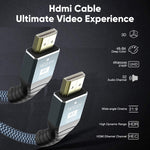 HDMI 2.0 版本 4K 60Hz 高清線，1米、2米、3米、5米