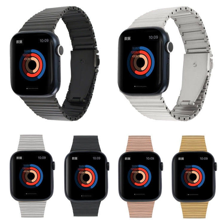 Ocean 金屬替換錶帶，適用於 Apple Watch Ultra 49mm，Apple Watch SE 2023 44mm，Apple Watch 8 41mm，Apple Watch 8 45mm，Apple Watch SE 2023 40mm，Apple Watch 7 45mm，Apple Watch SE 2022 40mm，Apple Watch SE 2022 44mm