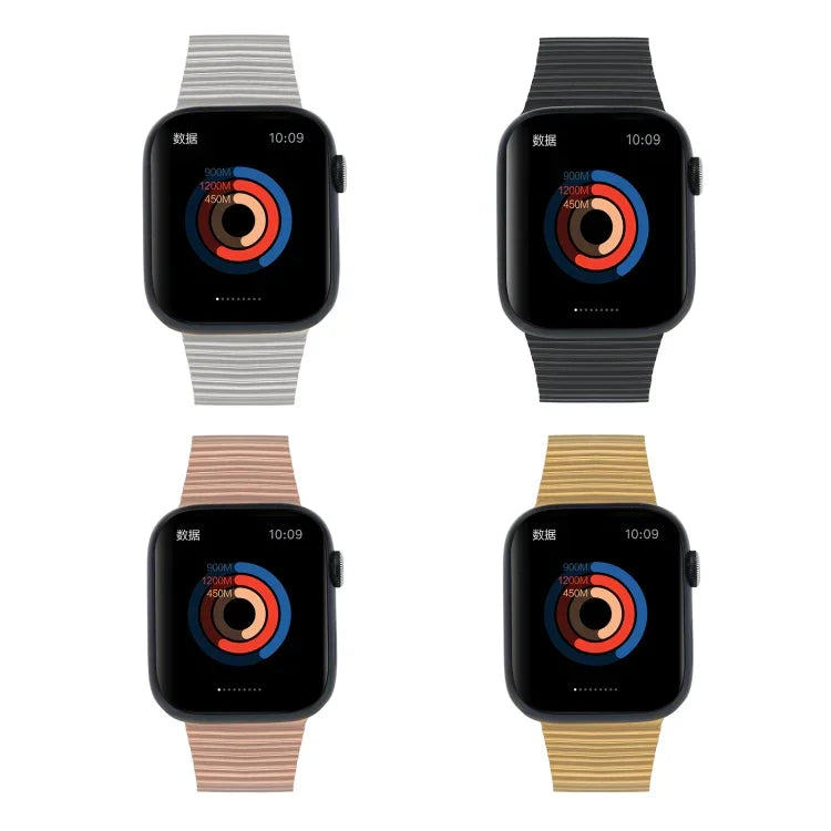 Ocean 金屬替換錶帶，適用於 Apple Watch 42mm，適用於 Apple Watch 7 41mm