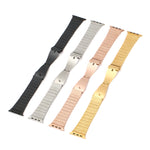 Ocean 金屬替換錶帶，適用於 Apple Watch Ultra 49mm，Apple Watch SE 2023 44mm，Apple Watch 8 41mm，Apple Watch 8 45mm，Apple Watch SE 2023 40mm，Apple Watch 7 45mm，Apple Watch SE 2022 40mm，Apple Watch SE 2022 44mm